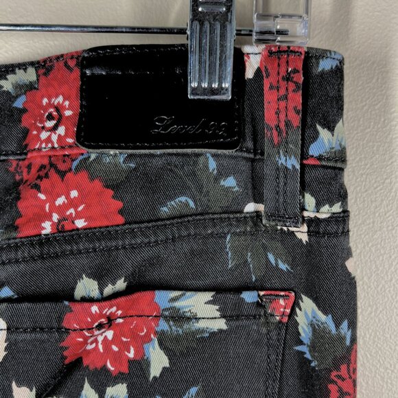 Level 99 Liza Skinny Floral Print Jeans • Size 28 - Picture 6 of 8